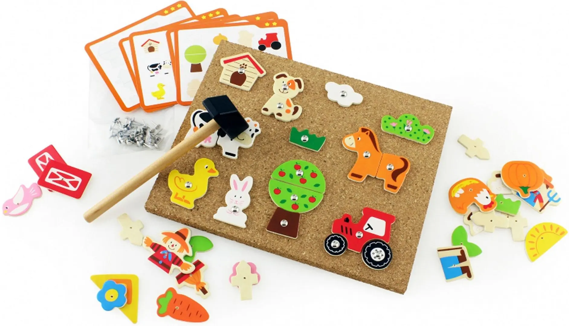 Set pentru creativitate Viga Toys Tack Zap-Farm 51606