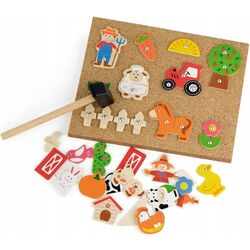 Set pentru creativitate Viga Toys Tack Zap-Farm 51606