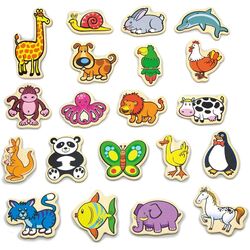 Набор магнитных фигурок Viga Toys Animals 58923