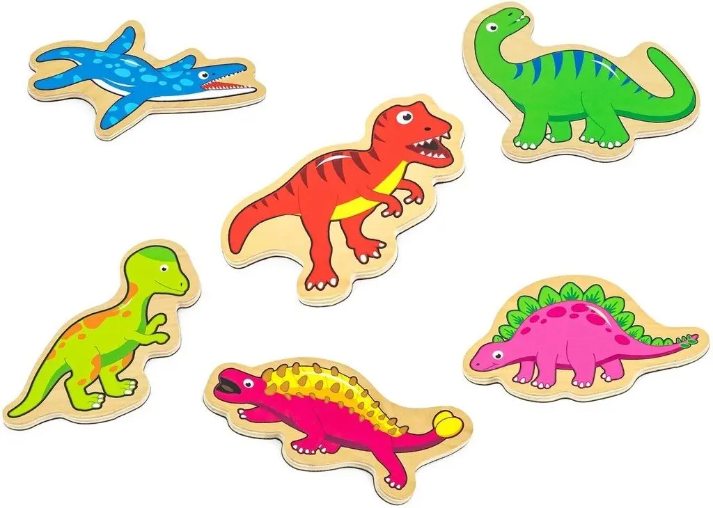 Набор магнитных фигурок Viga Toys Dinosaurs 50289