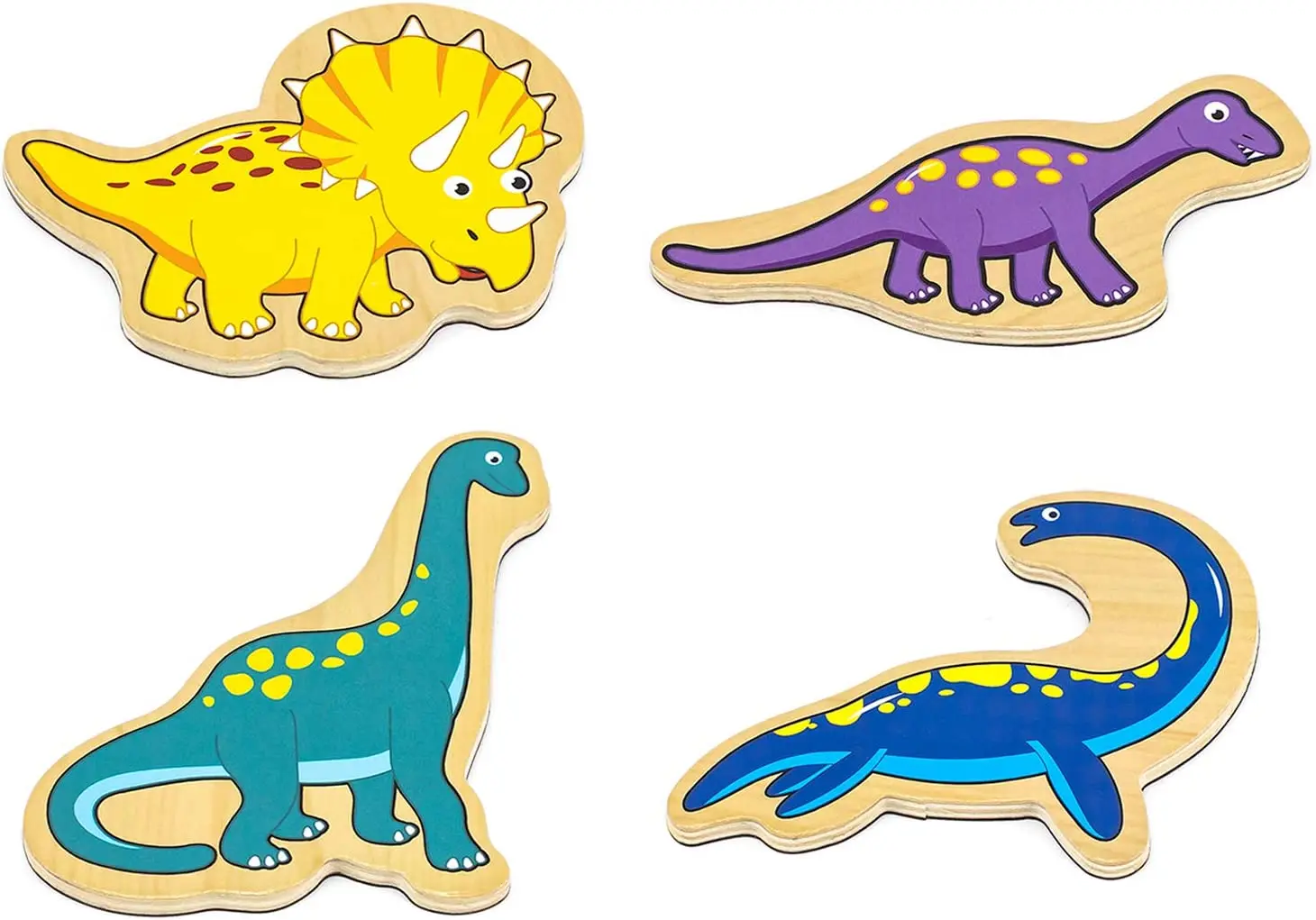 Набор магнитных фигурок Viga Toys Dinosaurs 50289