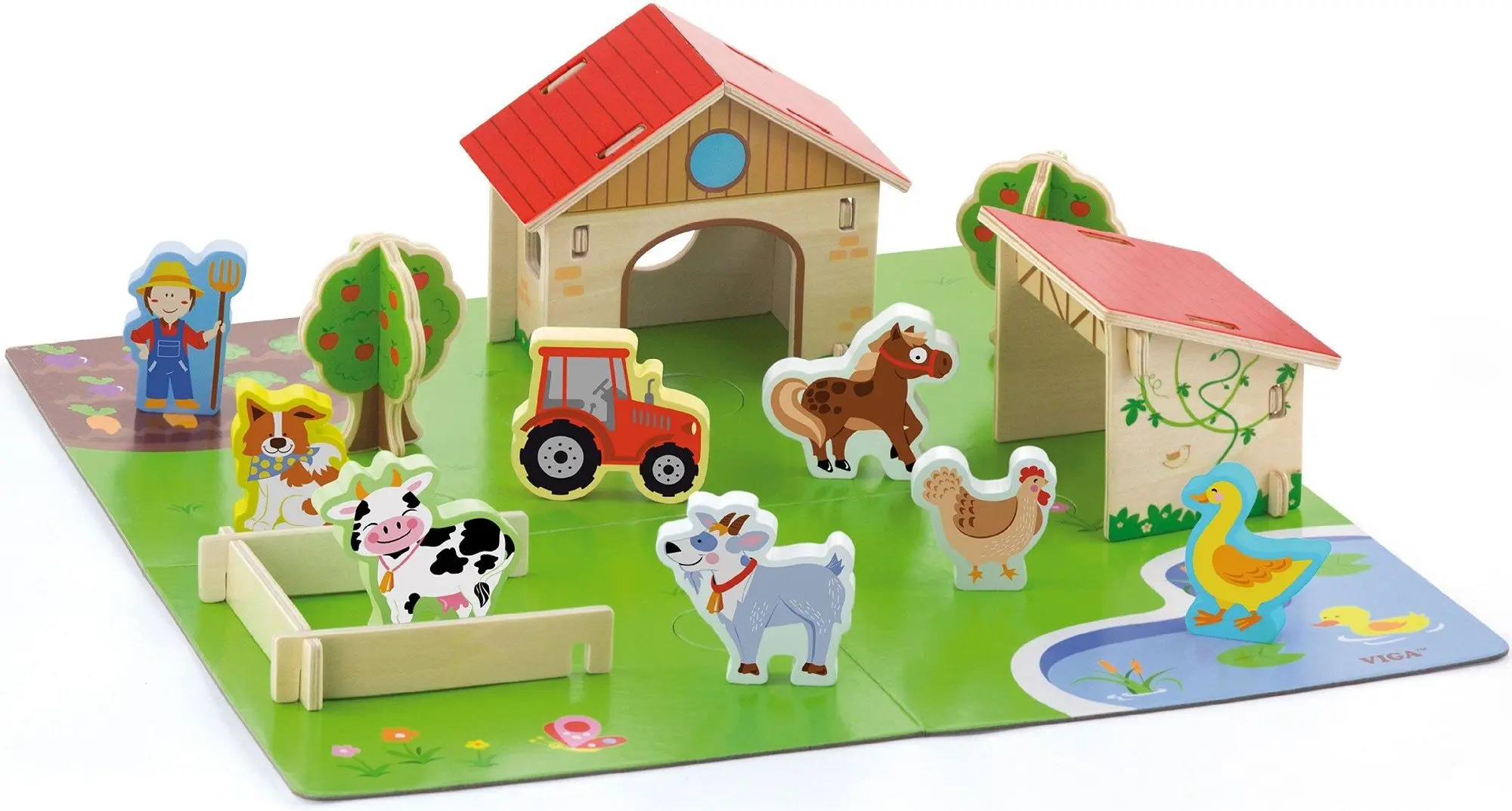 Set de joaca Viga 3D Farm 50540