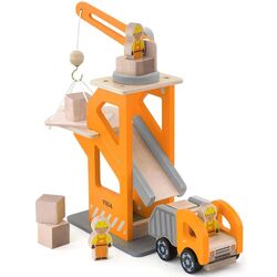 Set de joaca Viga Crane Lift with Dumper 51616 (Orange/Gray) Thumb