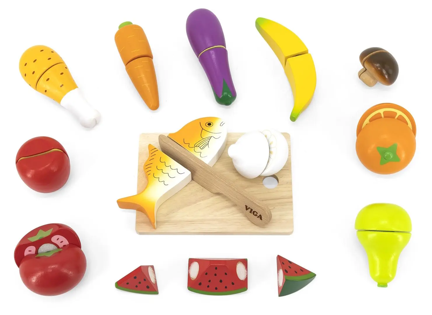 Set de joaca Viga Cutting Food 44579