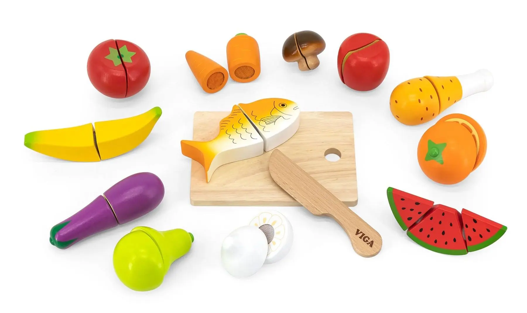 Set de joaca Viga Cutting Food 44579
