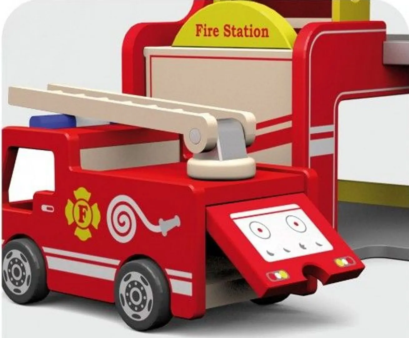 Set de joaca Viga Fire Station 50828 (Red)