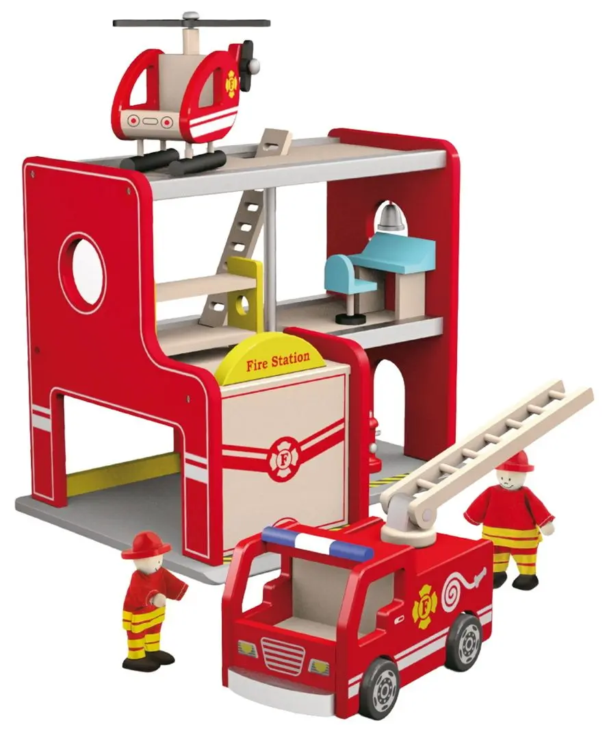 Set de joaca Viga Fire Station 50828 (Red)