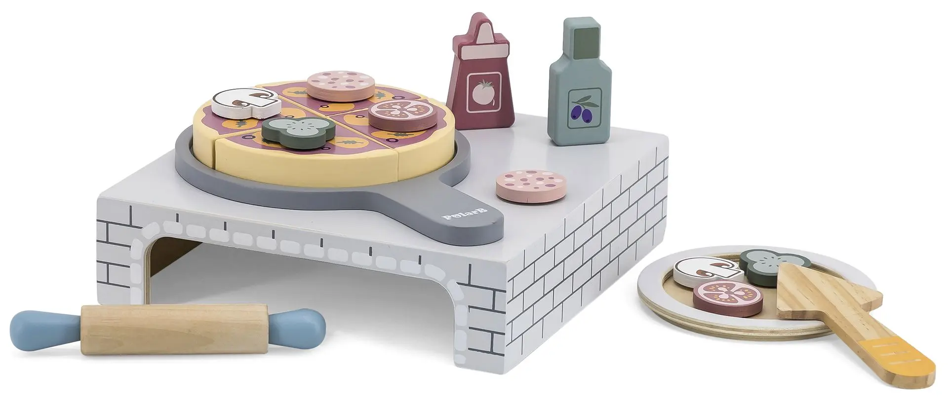 Set de joaca Viga PolarB Home Made Pizza 44059 (Multicolor) - 2