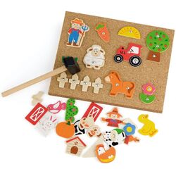 Игровой набор Viga Tack Zap Farm 51606 (Multicolor) Thumb