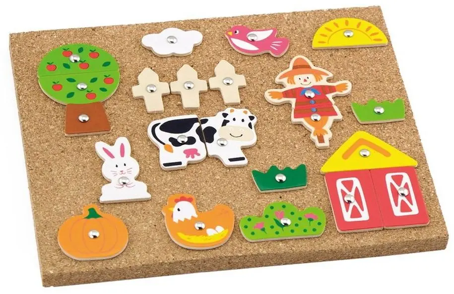 Игровой набор Viga Tack Zap Farm 51606 (Multicolor) - 3