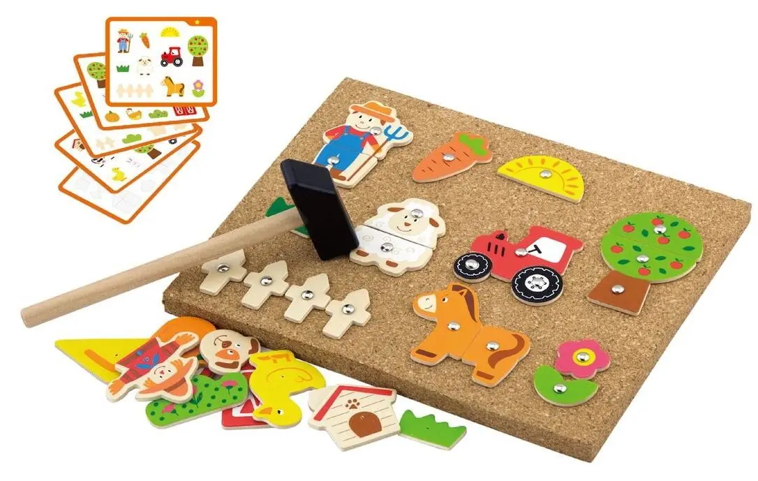 Игровой набор Viga Tack Zap Farm 51606 (Multicolor)