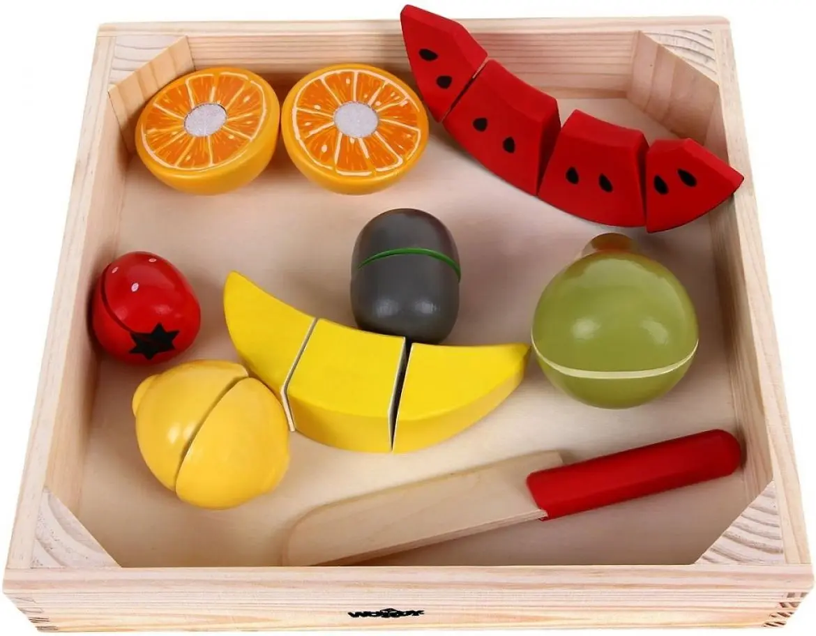 Set de joaca Woodyland Cutting Fruit 102190670