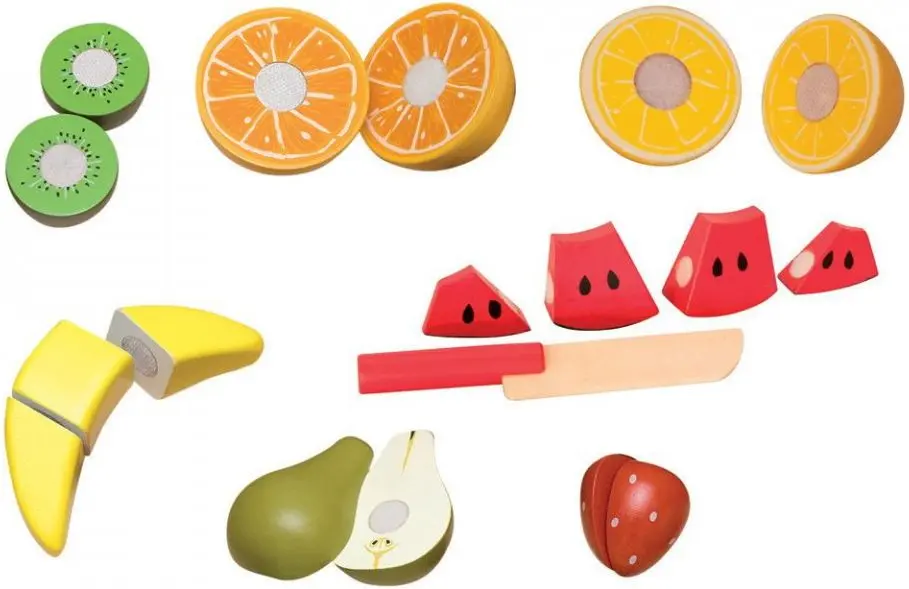 Set de joaca Woodyland Cutting Fruit 102190670