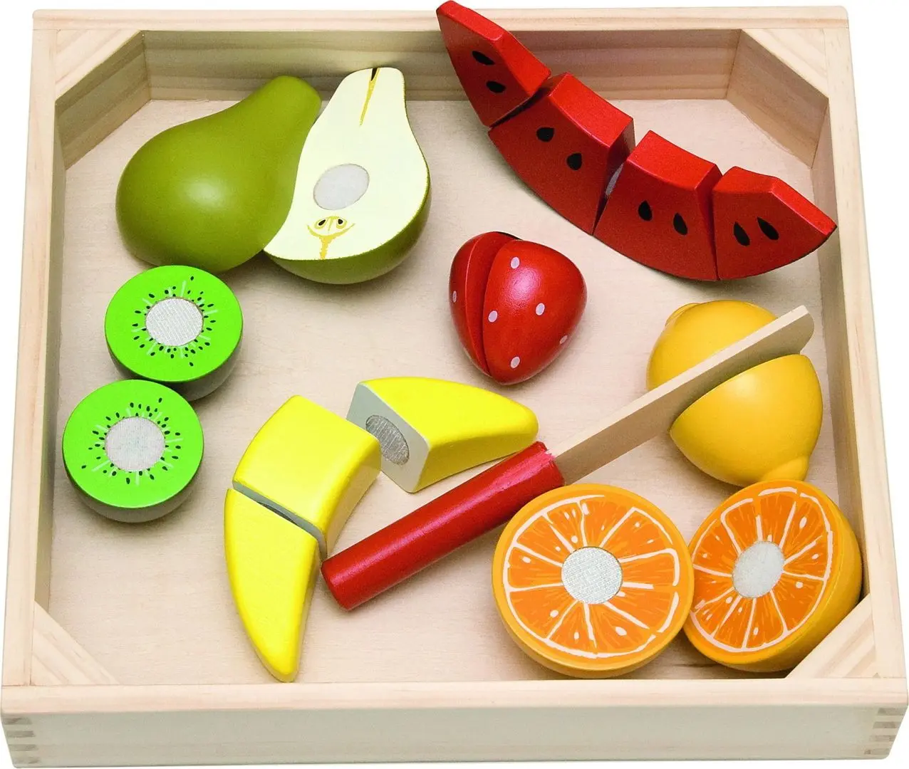 Set de joaca Woodyland Cutting Fruit 102190670