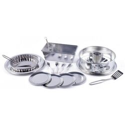 Set de joacă Woodyland Kitchen Baking (Inox)