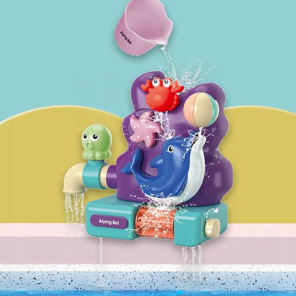 Set de joaca Woopie Bathing Dolphin (Multicolor) - 3