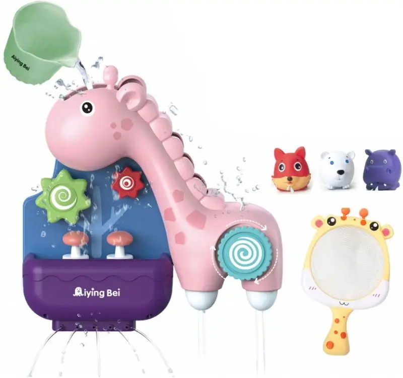 Set de joaca Woopie Bathing Giraffe (Multicolor)