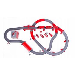 Игровой набор Woopie Diy Track Fire Rescue Train (Red/Grey) Thumb