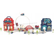 Игровой набор Woopie Electric Railway (Red/Blue)