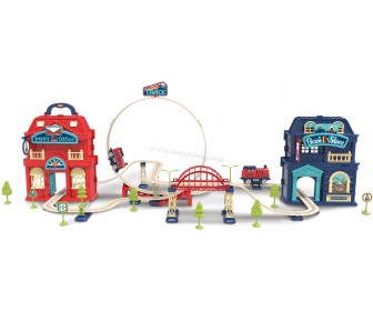 Игровой набор Woopie Electric Railway (Red/Blue)