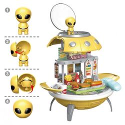 Set de joaca Woopie Fast Food Shop 44824 (Yellow/Gray) Thumb