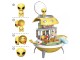 Игровой набор Woopie Fast Food Shop 44824 (Yellow/Gray)