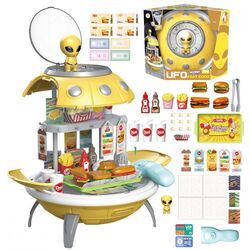 Set de joaca Woopie Fast Food Shop 44824 (Yellow/Gray) Thumb