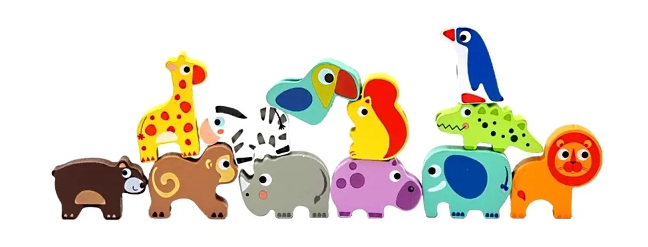 Set de joaca Woopie Green Zoo 45012 (Multicolor) - 2