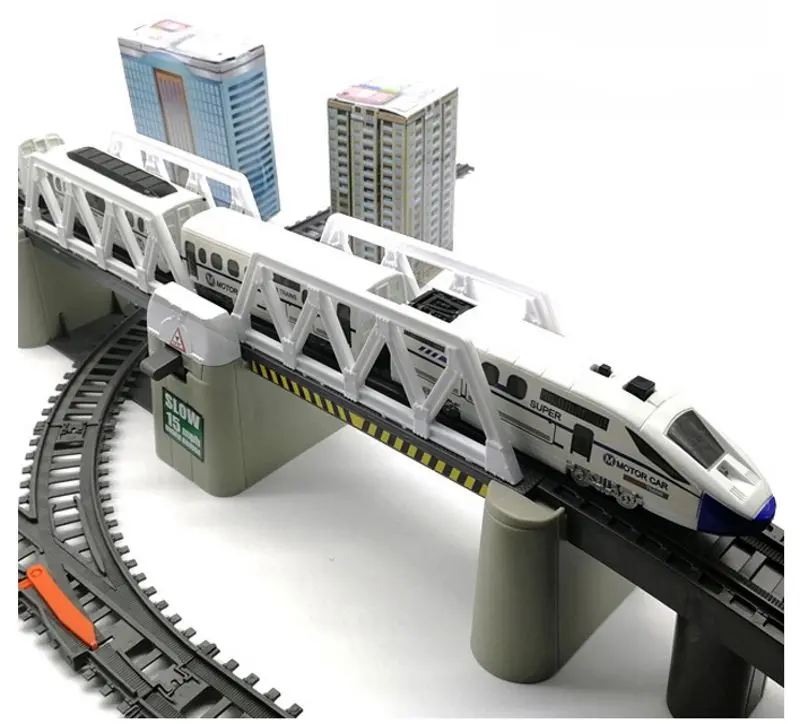 Set de joaca Woopie Power Train World (White/Grey)