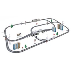 Set de joaca Woopie Power Train World (White/Grey)