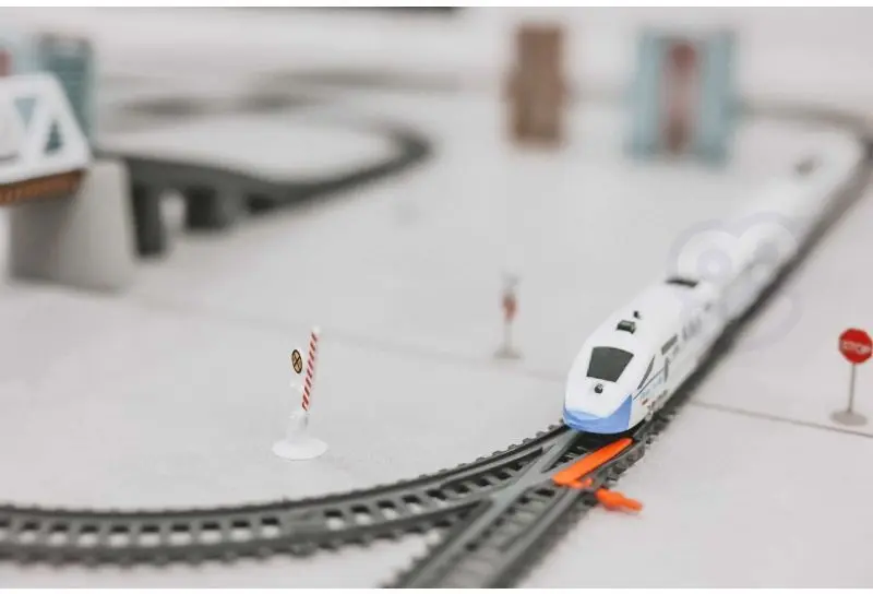 Set de joaca Woopie Power Train World (White/Grey)