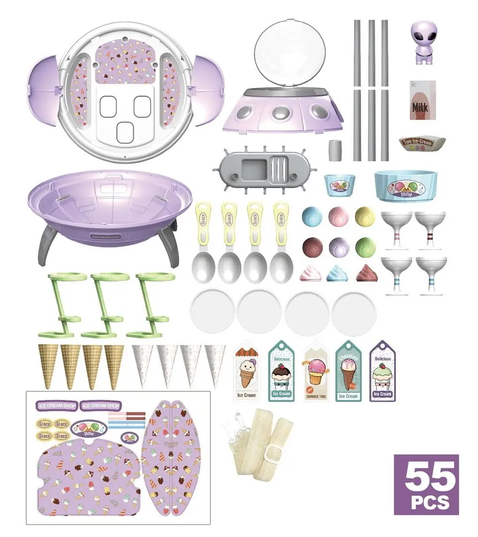 Set de joaca Woopie UFO 44831 (Purple/Gray)