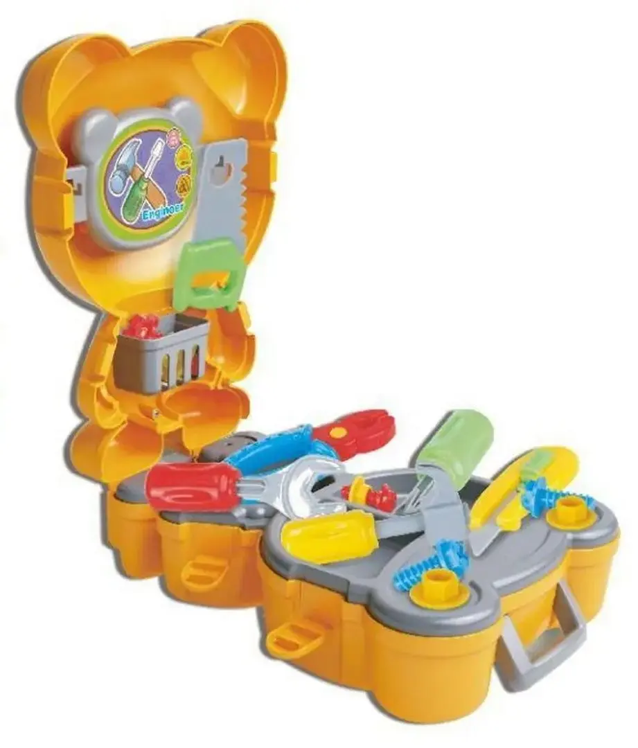 Set de joaca Rucsac Tigru-Enginer (Yellow/Violet)