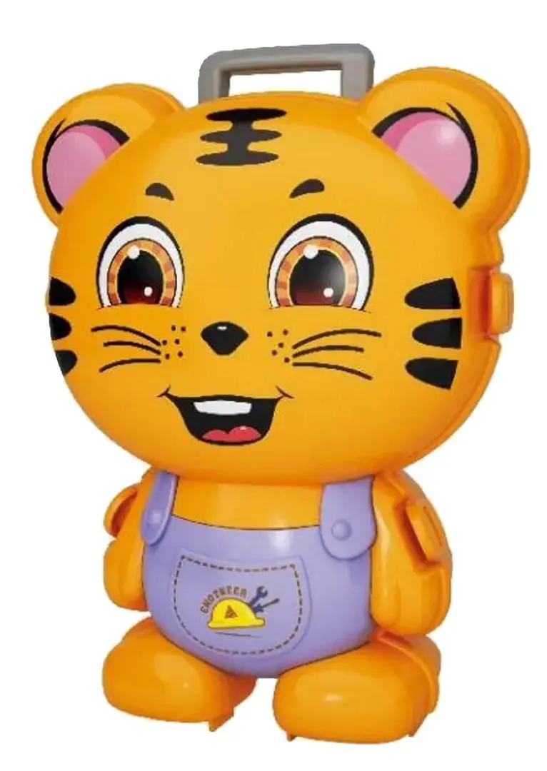 Set de joaca Rucsac Tigru-Enginer (Yellow/Violet)