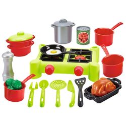 Plita jucarie Ecoiffier 2649 (Green/Red)