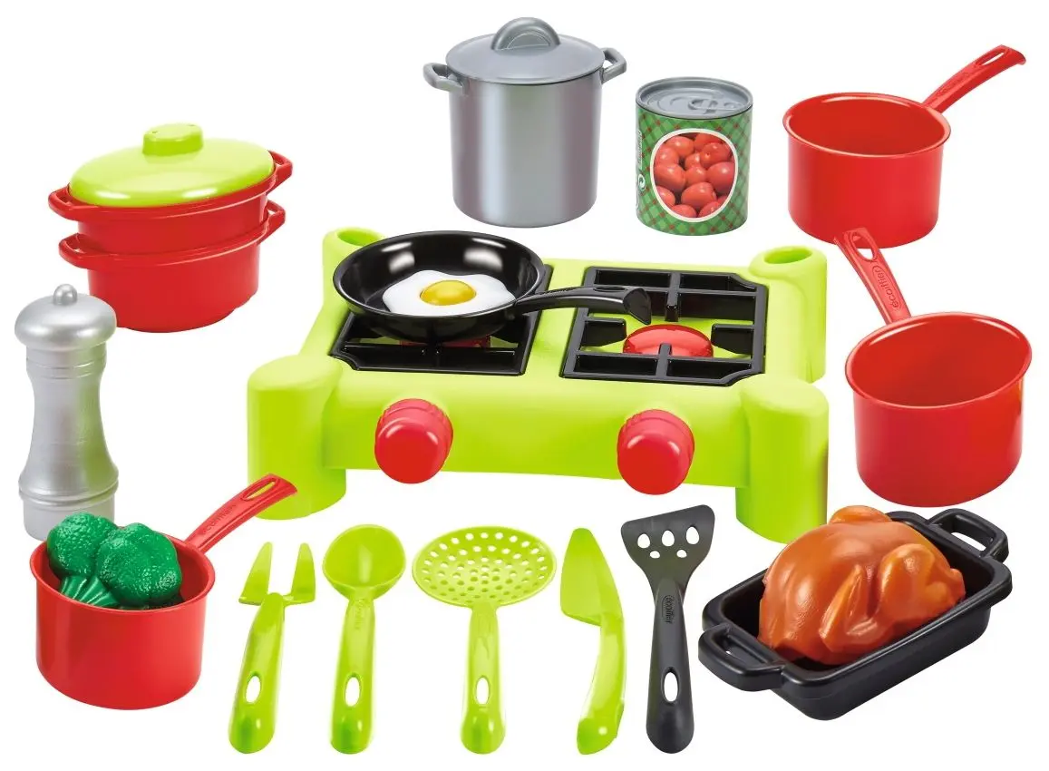Plita jucarie Ecoiffier 2649 (Green/Red)