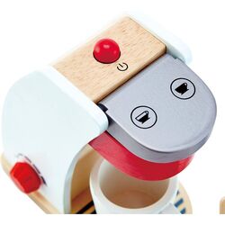 Set de joaca Hape My Coffee Machine E3146 (Wood/White) Thumb