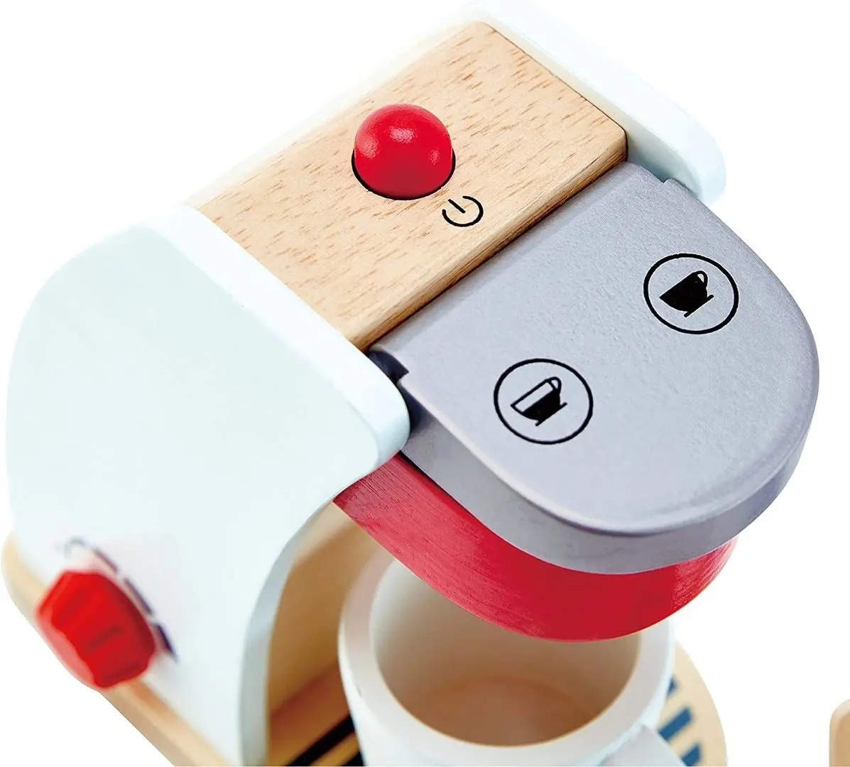 Set de joaca Hape My Coffee Machine E3146 (Wood/White)