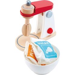 Set de joaca Hape Mix&Bake Blender E3147 (Wood/White/Red) Thumb