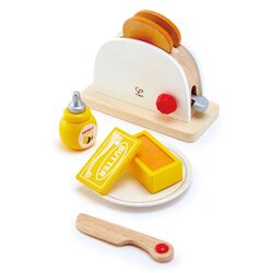 Set de joaca Hape Toaster E3148 (Wood/White/Yellow)