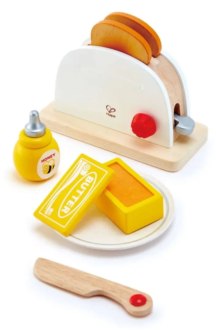 Игровой набор Hape Тостер E3148 (Wood/White/Yellow)