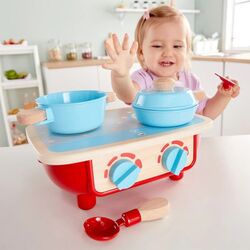 Aragaz de joaca Hape Kitchen Set E3170 (Red/Blue) Thumb