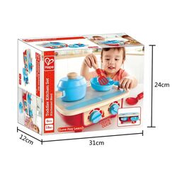 Aragaz de joaca Hape Kitchen Set E3170 (Red/Blue) Thumb