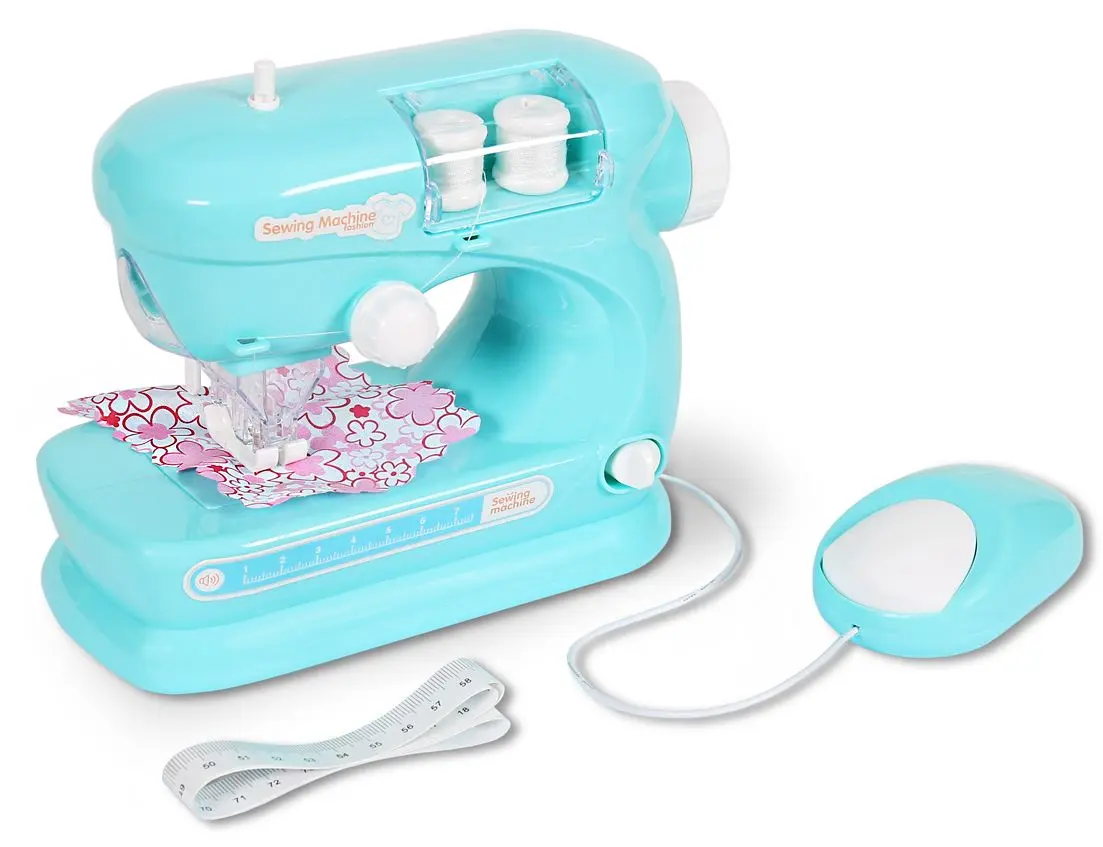 Jucarie masina de cusut Hot Hit Sewing Machine YH178-1B (Blue/White)
