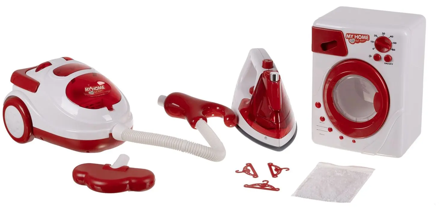Set de electrocasnice pentru copii Kruzzel 22570 (White/Red)