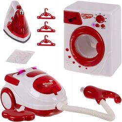 Set de electrocasnice pentru copii Kruzzel 22570 (White/Red)