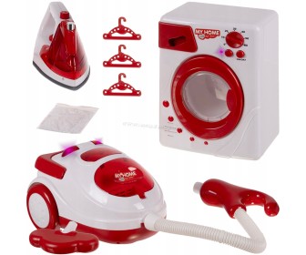 Set de electrocasnice pentru copii Kruzzel 22570 (White/Red)