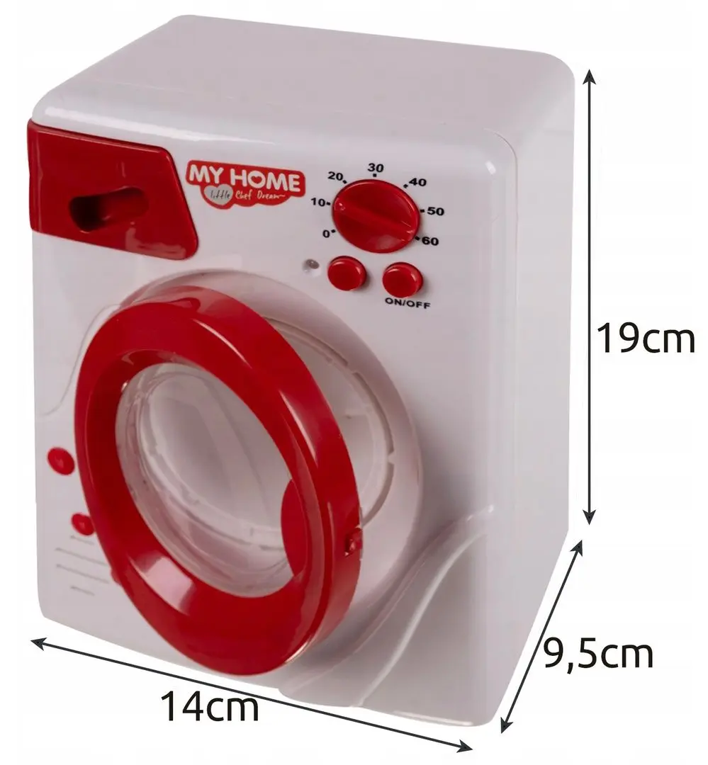 Set de electrocasnice pentru copii Kruzzel 22570 (White/Red)