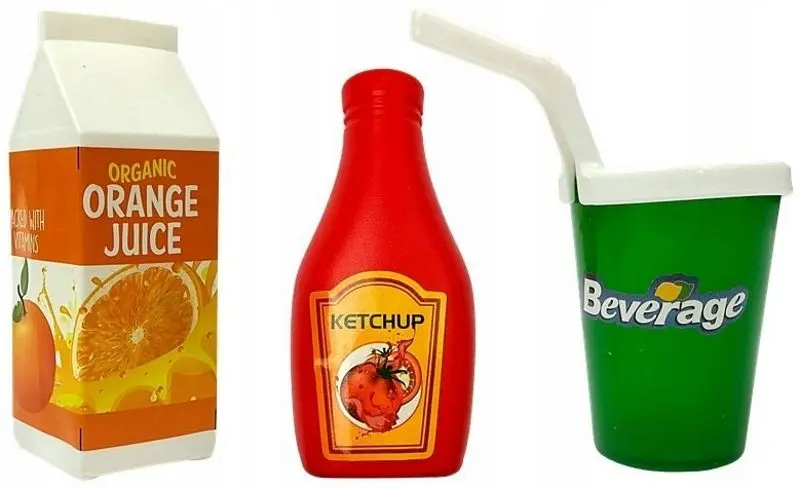 Игрушечная микроволновая печь LeanToys Love Kitchen (Beige/Coral) - 5