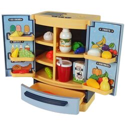 Игрушечный холодильник LeanToys 9415 (Blue/Yellow) Thumb